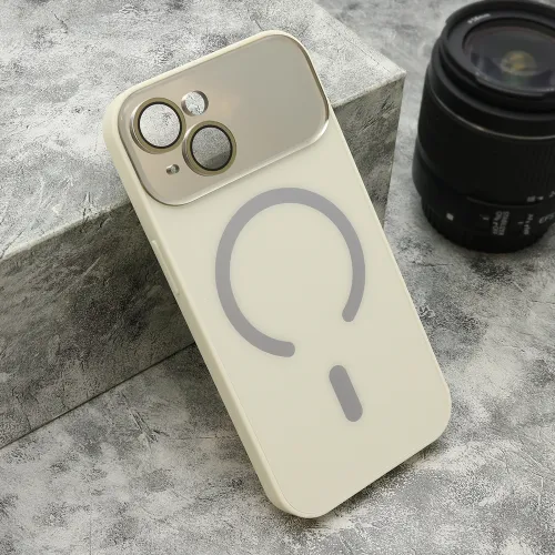 Futrola - maska PASTELPOP MagSafe za iPhone 15 (6.1) titanijum (MS).