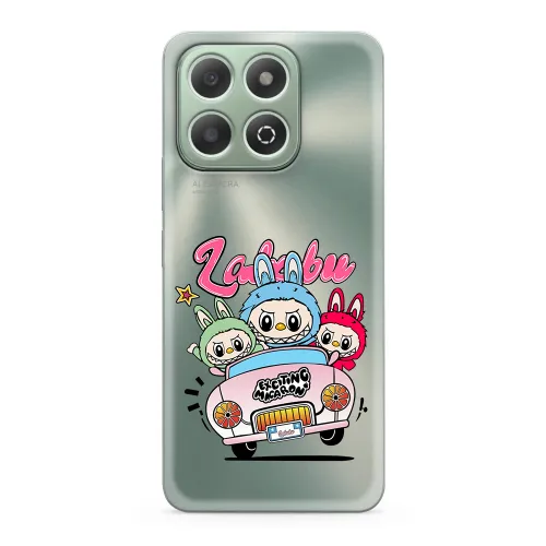 Futrola - maska ultra tanki print CLEAR za Huawei Honor X6b LBB004 (MS).