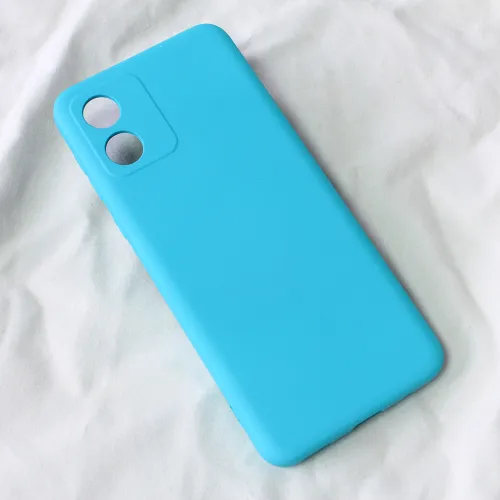 Futrola - maska Teracell Soft Velvet za Motorola Moto E13 mint.