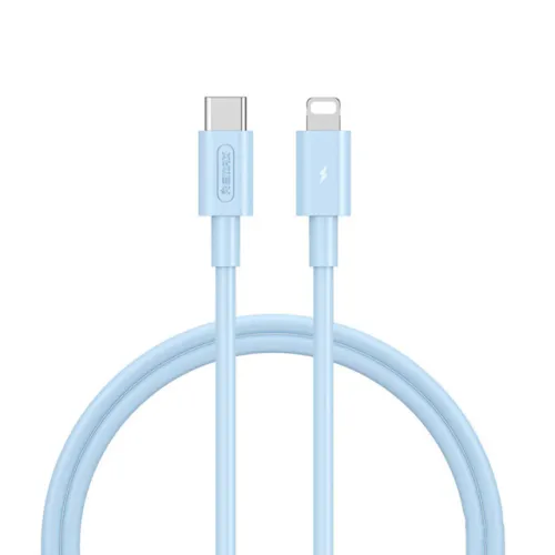 USB Data kabl Remax RC-175i PD 20W iPhone Type C na iPhone lightning plavi 1m.
