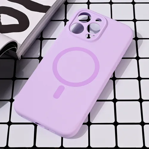 Futrola - maska Magsafe Pure color za iPhone 16 Pro Max 6.9 lila.