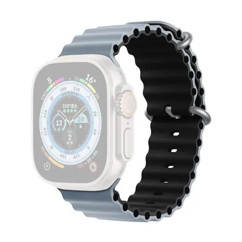 Narukvica Moye Smart Watch Ocean Strap 44/45/49mm Obsidian Mist/ Black.