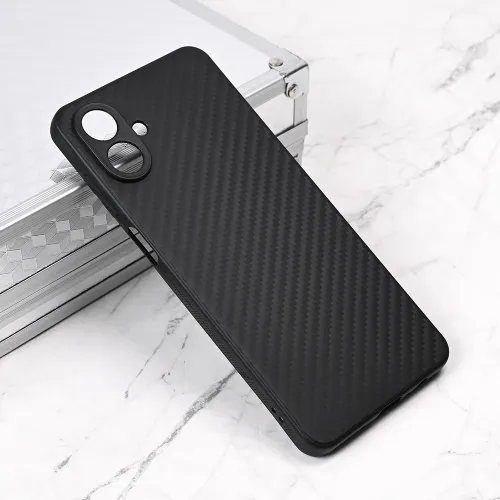 Futrola - maska Carbon fiber za Samsung A075F Galaxy A07 crna.