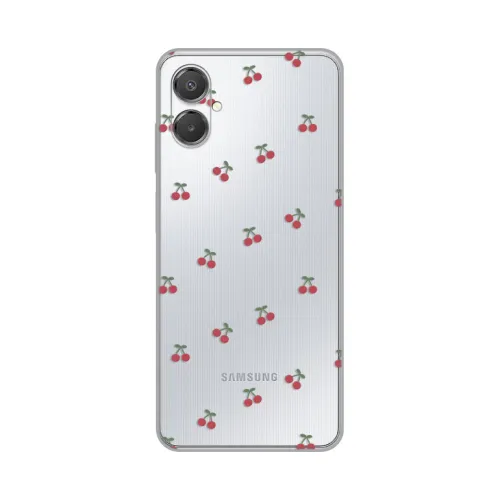 Silikonska futrola - maska print Skin za Samsung A075F Galaxy A07 Little Cherry.