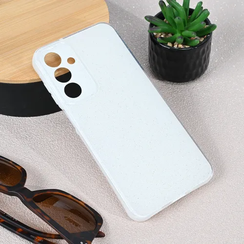 Futrola - maska Sparkle Dust za Samsung A165F Galaxy A16 5G bela.