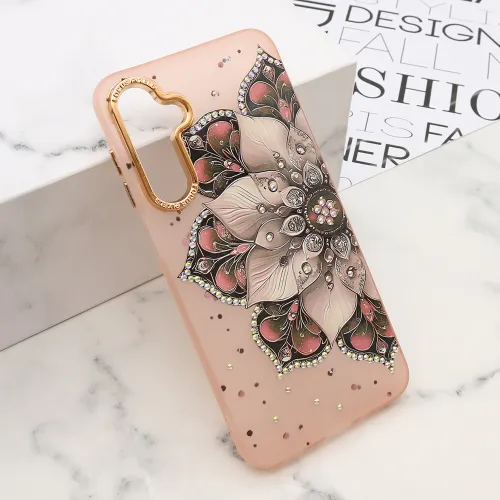 Futrola - maska LOTUS za Samsung A166B Galaxy A16 5G roze (MS).