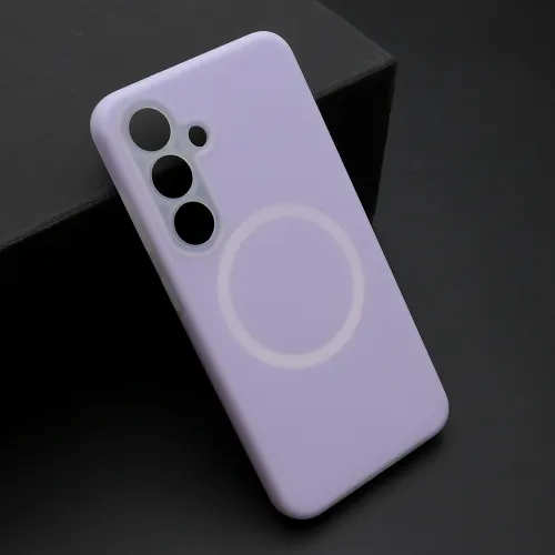 Futrola - maska PASTEL COLOR MagSafe za Samsung S931 Galaxy S25 5G ljubicasta (MS).