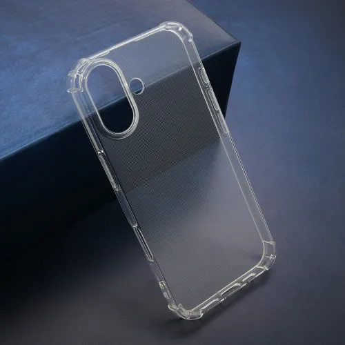 Silikonska futrola - maska CRASHPROOF za iPhone 17 (6.3) providna (MS).
