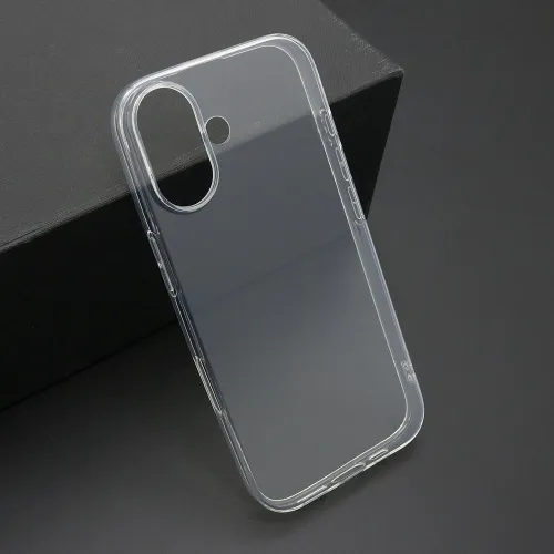 Futrola - maska ultra tanki PROTECT silikon za iPhone 17 (6.3) providna (bela) (MS).