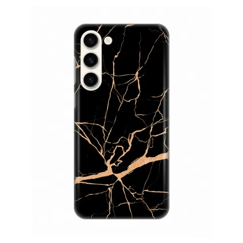 Silikonska futrola - maska print za Samsung S916B Galaxy S23 Plus All Black.