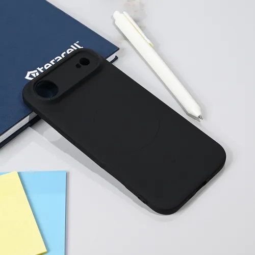 Futrola - maska Teracell Giulietta Magsafe za iPhone 17 Air 6.6 crna.