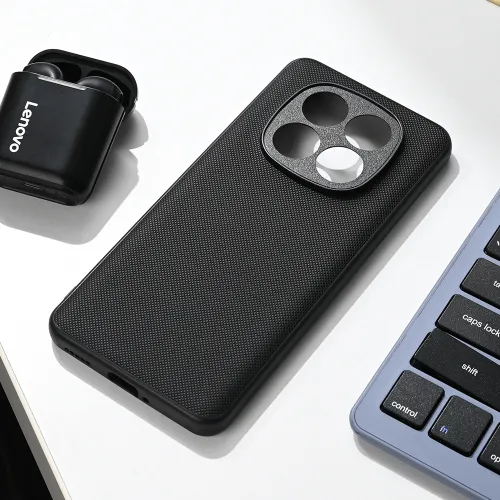 Futrola - maska Teracell Scrub za Xiaomi Redmi Note 14 Pro Plus 5G crna.