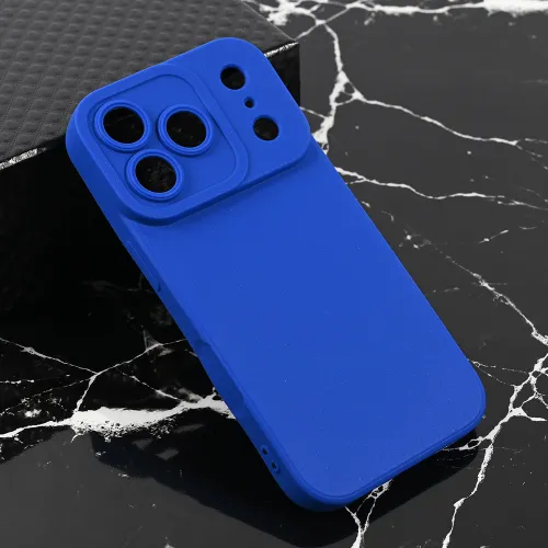 Futrola - maska Teracell Giulietta za iPhone 17 Pro 6.3 mat plava.
