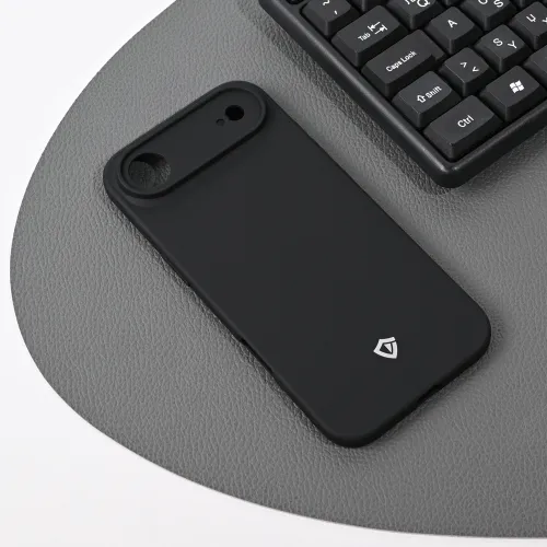 Futrola - maska Teracell Skin za iPhone 17 Air 6.6 mat crna.