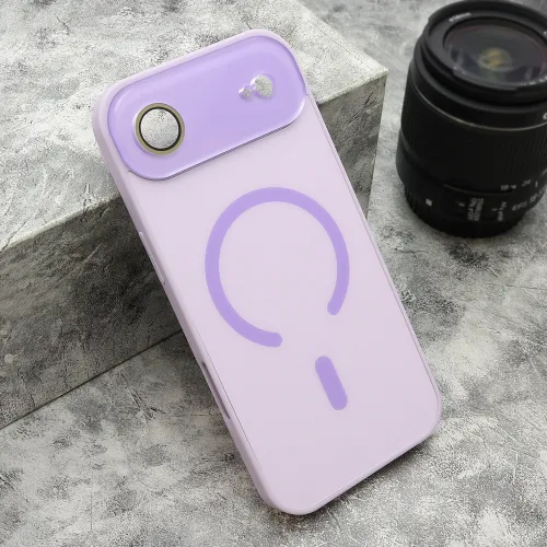 Futrola - maska PASTELPOP MagSafe za iPhone 17 AIR (6.6) ljubicasta (MS).
