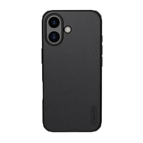 Futrola - maska NILLKIN Super Frost PRO za iPhone 17 (6.3) crna (MS).
