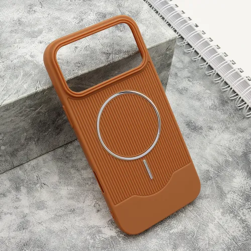 Futrola - maska URBAN EDGE Magsafe za iPhone 17 Pro Max (6.9) bakarna (MS).