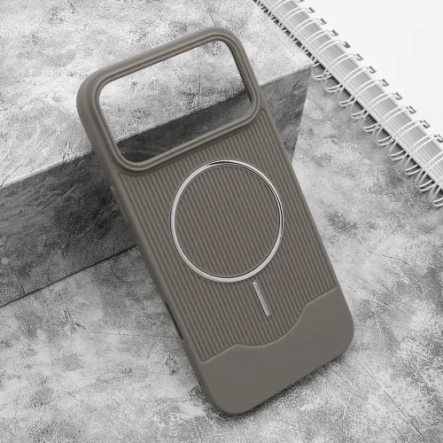Futrola - maska URBAN EDGE Magsafe za iPhone 17 Pro Max (6.9) siva (MS).