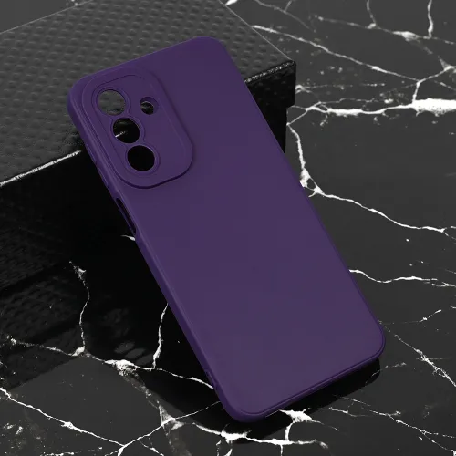 Futrola - maska Teracell Giulietta za Samsung A175 Galaxy A17 mat tamno ljubicasta.
