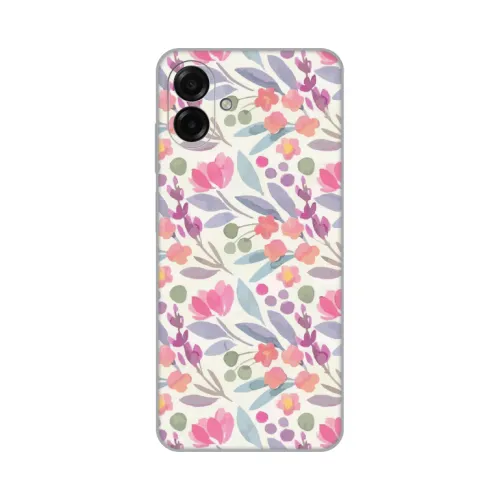 Silikonska futrola - maska print za Samsung A075F Galaxy A07 Watercolor Flowers.