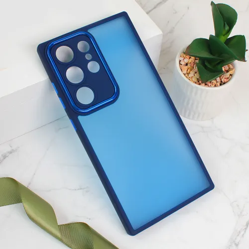 Futrola - maska Shining Camera za Samsung S928B Galaxy S24 Ultra plava.