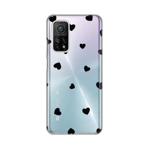 Silikonska futrola - maska print Skin za Xiaomi Mi 10T/Mi 10T Pro Hearts.