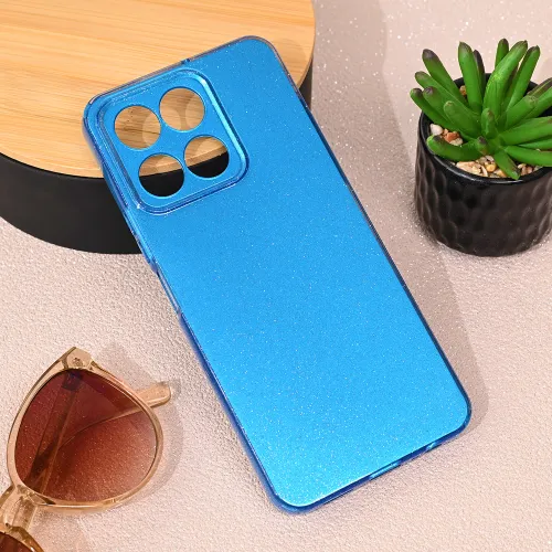 Futrola - maska Sparkle Dust za Huawei Honor X6a svetlo plava.
