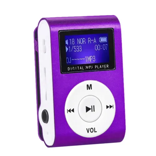 MP3 player LWD nano LCD ekran / displej 8GB ljubicasti.