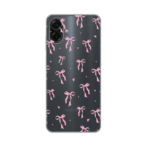 Silikonska futrola - maska print Skin za Samsung A075F Galaxy A07 Cute Bow.