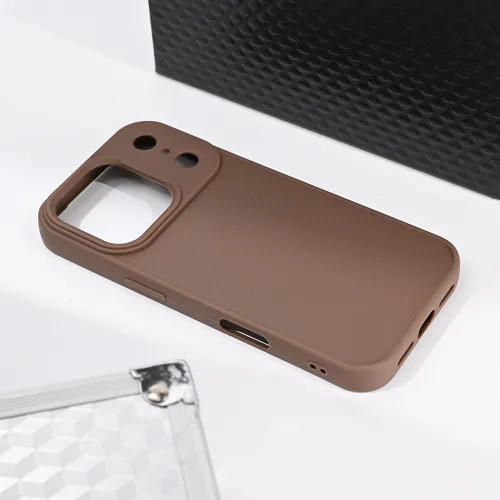 Futrola - maska Magsafe Kevlar za iPhone 17 Pro 6.3 braon.