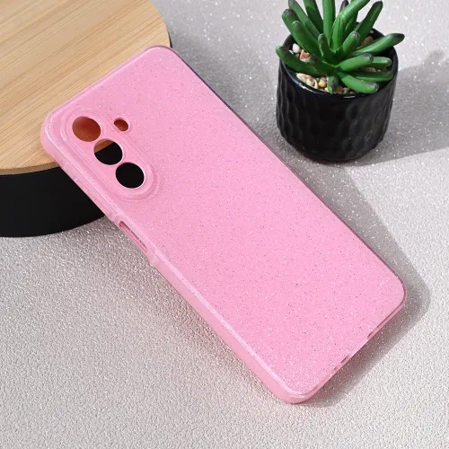 Futrola - maska Sparkle Dust za Samsung A266 Galaxy A26 5G roze.