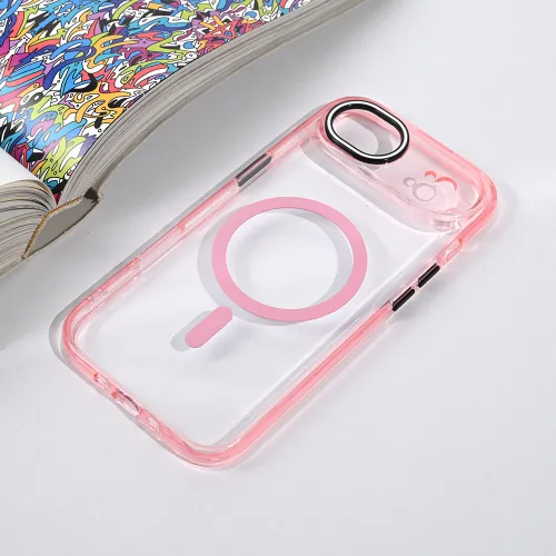Futrola - maska Magsafe Color Pop za iPhone 17 Air 6.6 roze.