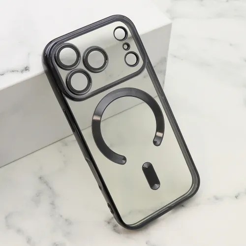 Futrola - maska CAMERA PROTECT MAGSAFE II za iPhone 17 Pro (6.3) crna (MS).