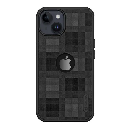 Futrola - maska Nillkin Super Frost Pro za iPhone 14 (6.1) crna (logo cut) (MS).