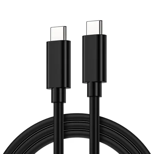 USB data kabl 60W 3A Type c na Type C 2m HQ crni (MS).