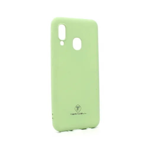 Futrola - maska Teracell Giulietta za Samsung A202 Galaxy A20E mat zelena.