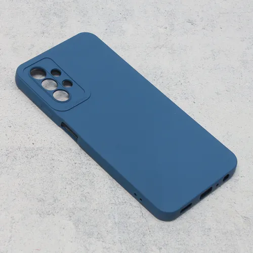 Futrola - maska Silikon Pro Camera za Samsung A135 Galaxy A13 4G tamno plava.