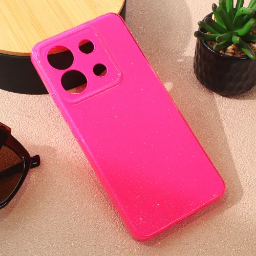 Futrola - maska Sparkle Dust za Xiaomi Redmi Note 13 Pro 5G pink.