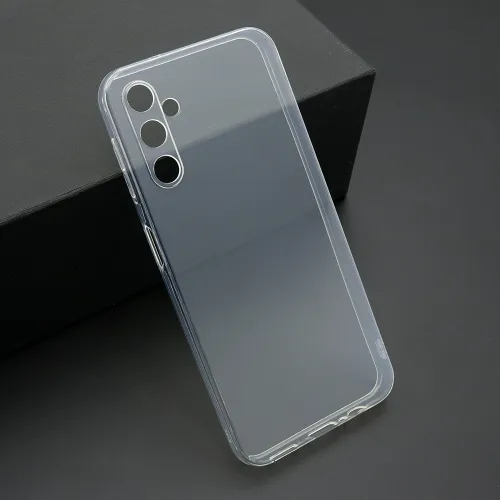 Futrola - maska ultra tanki PROTECT silikon za Samsung A145R Galaxy A14 4G/Galaxy A14 5G providna (bela) (MS).