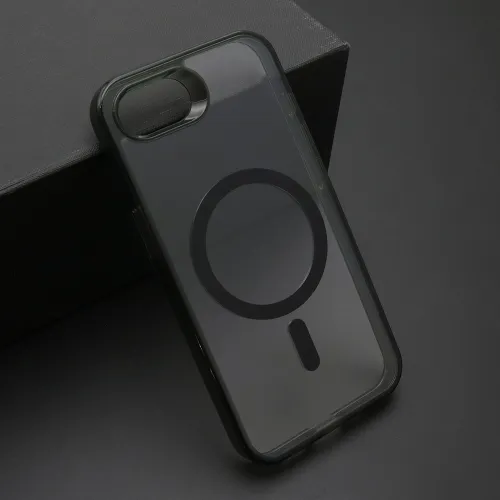 Futrola - maska COLOR FRAME za iPhone 16E (6.1) crna (MS).