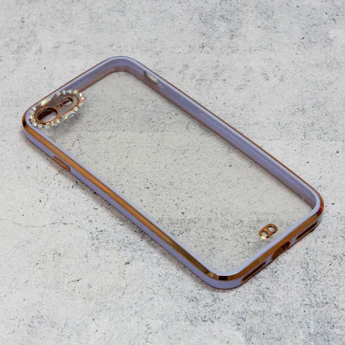 Futrola - maska Cirkon Camera za iPhone 7/8/SE 2020/2022 ljubicasta.