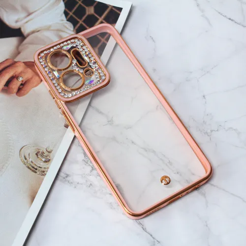 Futrola - maska Cirkon Camera za Huawei Honor X7a roze.