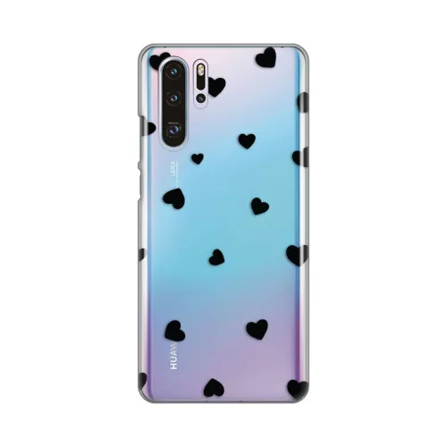 Silikonska futrola - maska print Skin za Huawei P30 Pro Hearts.