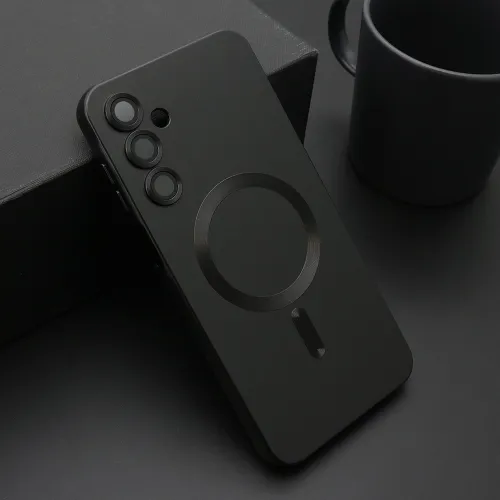 Futrola - maska ELEGANT MAGSAFE za Samsung A166 Galaxy A16 5G crna (MS).