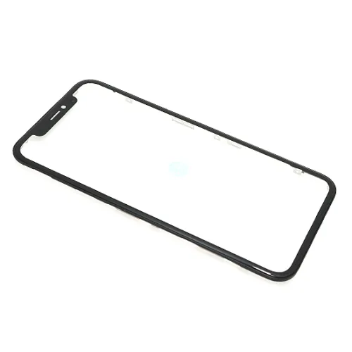 Staklo touchscreen-a za iPhone XR+ frame black (MS).
