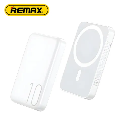 Power bank prenosiva baterija Magsafe Remax Usion Series RPP-65 PD 20W + QC 15W Fast Charging 10000mAh beli.