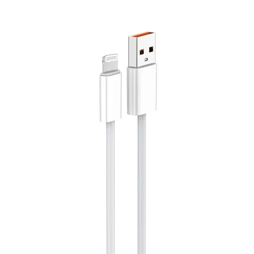 USB Data kabl LDNIO LS891 25W Fast iPhone lightning beli 1m.