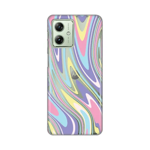 Silikonska futrola - maska print Skin za Motorola Moto G54 Liquid Dream.