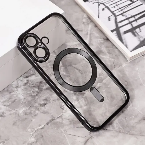 Futrola - maska Magsafe Lux za iPhone 16 6.1 crna.