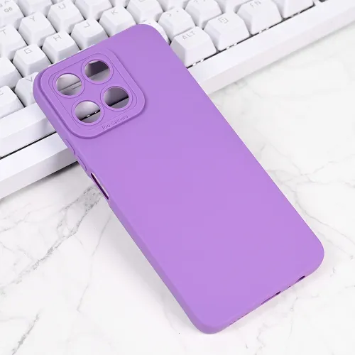 Futrola - maska Silikon Pro Camera za Huawei Honor 200 Smart/Honor X7c ljubicasta.
